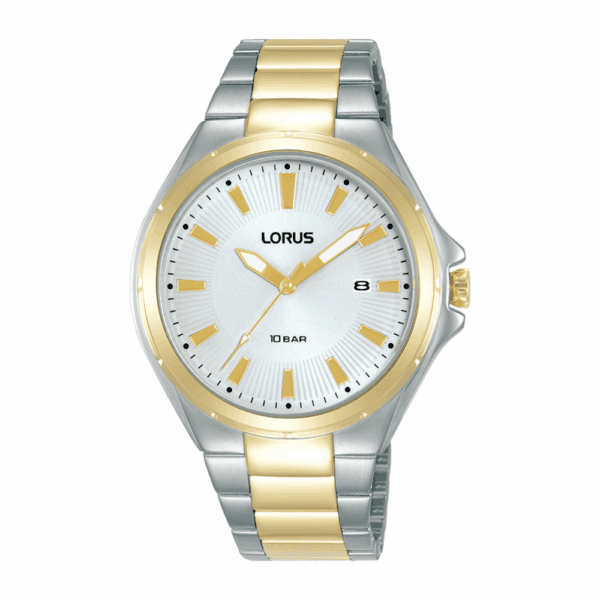 Lorus Herrenuhr RH944PX9 Classic Silberfarben mit silberfarbenem Zifferblatt