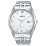 Lorus Herrenuhr RH987PX9 Classic Silber mit weißem Zifferblatt