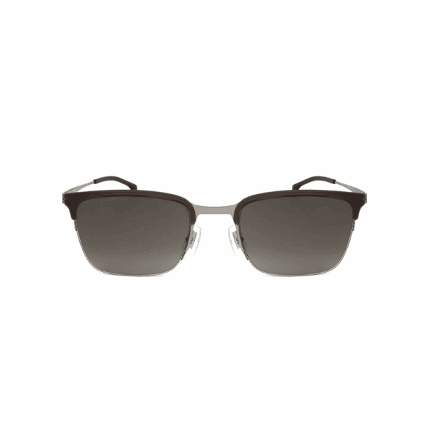 Hugo Boss Sonnenbrille BOSS 1244/S-05N-55 für Herren, Phantos-Modell, normale braune Gläser, 100% UV-Schutz