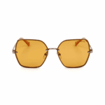 Polaroid Sonnenbrille PLD 4091/S-KWY-58 Damen, quadratisch mit orange polarisierten Gläsern