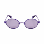 Polaroid Sonnenbrille PLD 6066/S-B3V-51 Unisex, rund mit violett polarisierten Gläsern