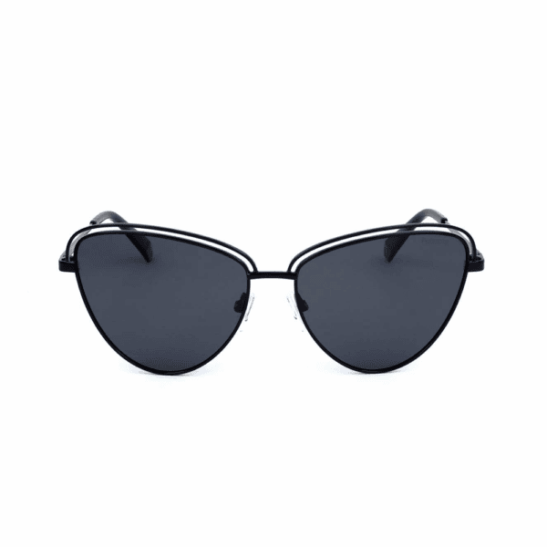 Polaroid Sonnenbrille PLD 4094/S-807-57 Damen, Cat-Eye mit rauchgrauen polarisierten Gläsern