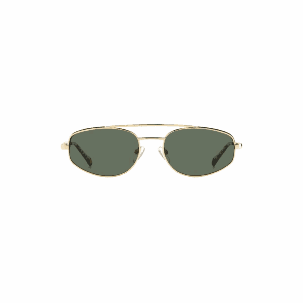Polaroid Sonnenbrille PLD 6130/S-J5G-55 Unisex, Aviator mit grünen polarisierten Gläsern
