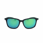 Hugo Boss Sonnenbrille BOSS 1140/F/S-SE8-56 für Herren, Quadratisch, Blaue-Grüne Gläser, Mattgraues Vollrandgestell