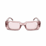 Tommy Hilfiger Sonnenbrille TJ 0056/S-35J-49 Unisex, rechteckig mit rosa/grün verlaufenden Gläsern, 100% UV-Schutz