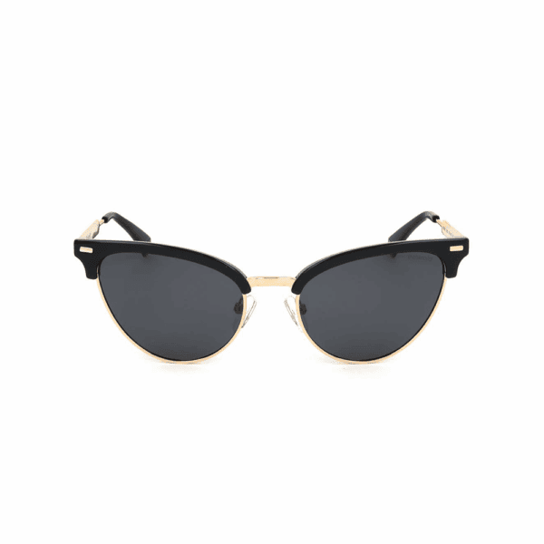 Polaroid Sonnenbrille PLD 4122/S-2M2-52 für Damen, Cat-Eye mit grauen polarisierten Gläsern