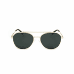 Polaroid Sonnenbrille PLD 4119/S/X-J5G-56 Herren, Aviator mit grünen polarisierten Gläsern