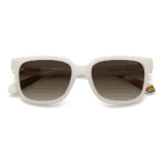 Polaroid Sonnenbrille PLD 6191/S VK6, Wayfarer-Stil, Grau-Braune Polarisierte Gläser, Unisex