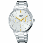 Lorus Damenarmbanduhr RP629DX9 Lady Silberfarben mit silberfarbenem Zifferblatt