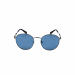 Polaroid Sonnenbrille PLD 2053/S-PJP-51 Unisex, rund mit blauen polarisierten Gläsern