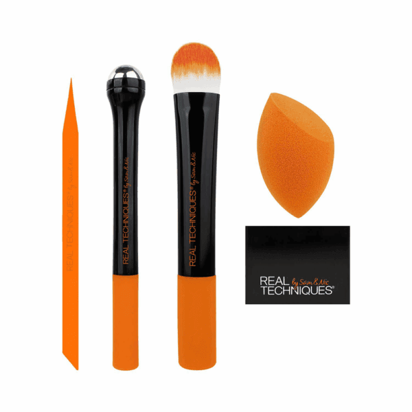 Real Techniques – Pinselset für die Vorbereitung und das Auftragen der Make-up-Grundlage