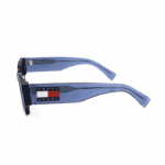 Tommy Hilfiger Sonnenbrille TJ 0086/S-PJP-49 Unisex, rechteckig mit normalen blauen Gläsern – Bild 2