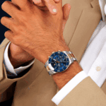 Maserati Herrenuhr R8873600006 Competizione, goldfarbig mit blauem Zifferblatt, Quarzwerk – Bild 2