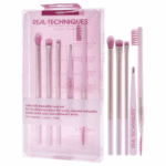 Real Techniques Naturally Beautiful – Pinselset für Augen-Make-up, 5-teilig, Rosa – Bild 2