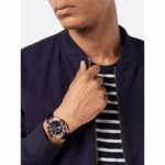 Lorus Herrenuhr RH941NX9 Classic Silberfarben mit schwarzem Zifferblatt – Bild 2