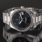 Herrenarmbanduhr Maserati Compétizione R8853100029 mit silbernem Gehäuse und navyblauem Zifferblatt – Bild 3