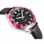 Lorus Herrenuhr RH941NX9 Classic Silberfarben mit schwarzem Zifferblatt – Bild 3