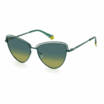 Polaroid Sonnenbrille PLD 4094/S-1ED-57 Damen, Cat-Eye mit gelb/grün verlaufenden polarisierten Gläsern. – Bild 3