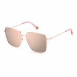 Polaroid Sonnenbrille PLD 6164/G/S DDB mit rosa polarisierten Gläsern für Damen, elegantes rechteckiges Design. – Bild 3