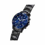 Maserati Herrenuhr R8873600005 Competizione, schwarz mit blauem Zifferblatt, Miyota JS25 Quarzwerk – Bild 4